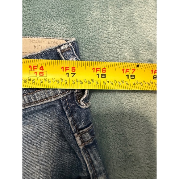 Diesel Thytan Men 34 Jeans Comfort Straight Dark Wash Distressed - Picture 5 of 7